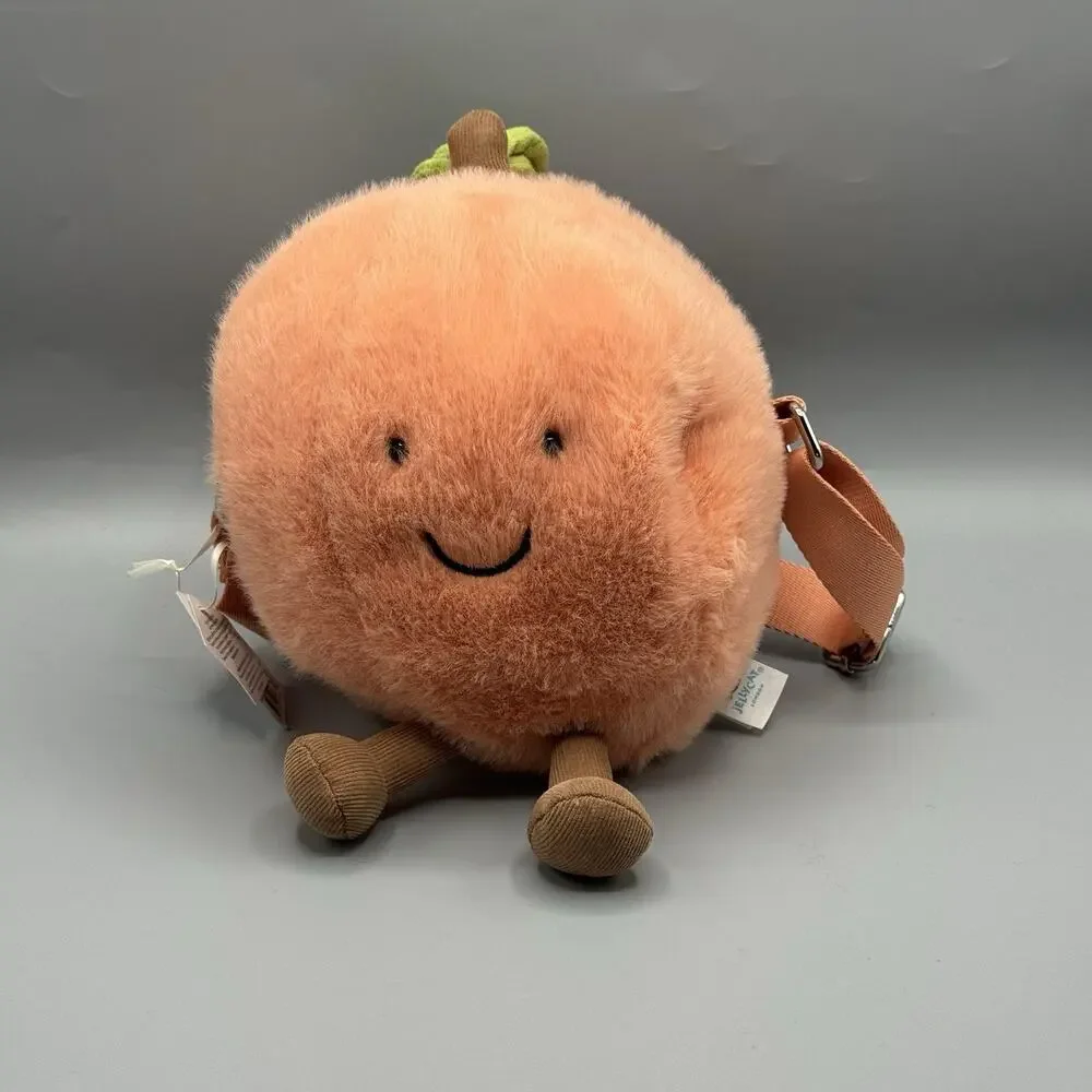 Jellycat Amuseables Peach Shoulder Bag 8
